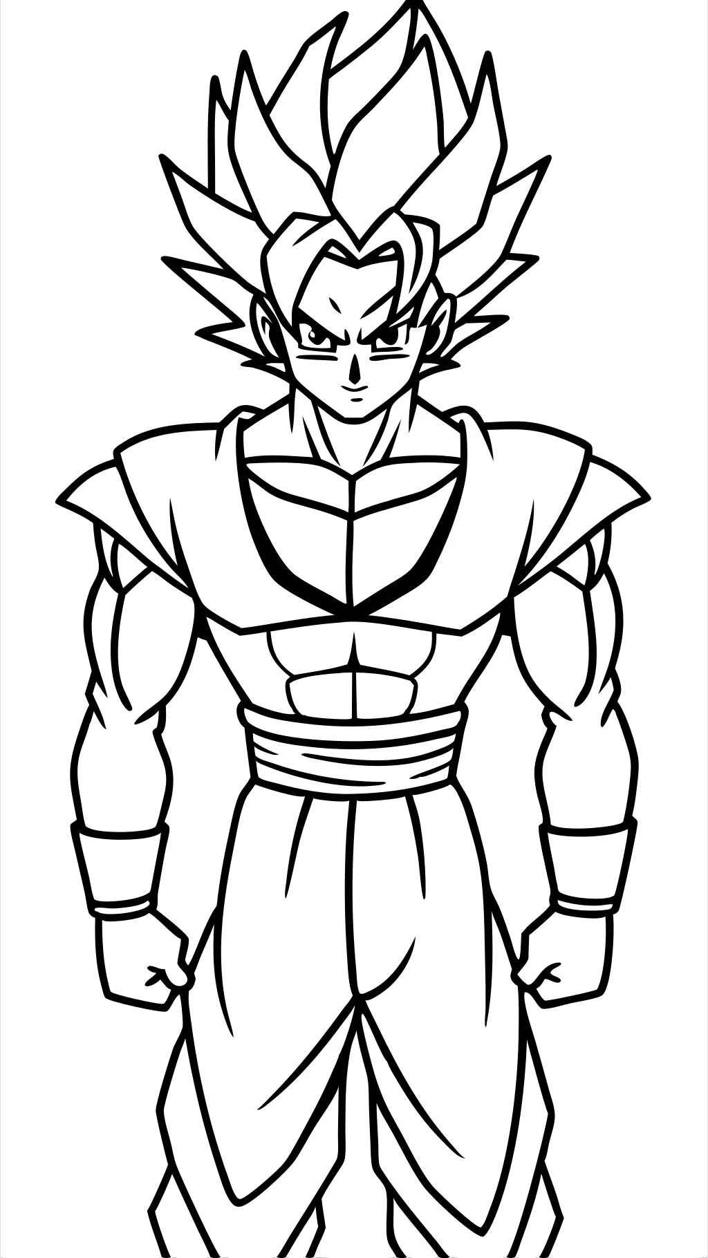 coloriages de Vegito